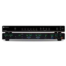 Atlona® Conferencing 4K Ultra HD Multi-Format Switcher with Mirrored HDMI / HDBaseT Outputs 