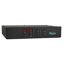 AVocation 8 x 8 HDMI Matrix Switcher with 8 x 8 Analog and Digital Audio 