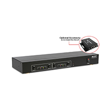 Binary™ 210 Series HDMI Matrix Switcher with HDMI and Dual Cat5e/6 Outputs - 4 x 4 