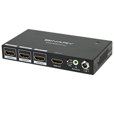 Binary™ 240 Series 4K Ultra HD HDMI Switch with IR - 3x1 