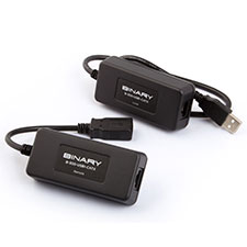 Binary™ 300 Series USB 1.1 Cat 5e/6 Extender Balun Kit - 280 ft 