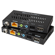 Binary™ 540 Series Slim 4K Ultra HD HDBaseT Extender with IR & RS-232 