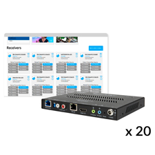 Binary™ 900 Series 4K Media over IP Receiver - Pack of 20 