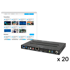 Binary™ 900 Series 4K Media over IP Transmitter - Pack of 20 