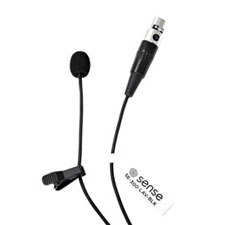 Sense™ Miniature Lavalier Microphone - Black 