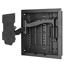 Master Mounts 4746F Ultra Slim Low Profile Fixed / Flat TV Wall Mount Fits  Up to 70 Holds up to 88 pounds VESA Patterns: 200x200, 300x300, 400x200,  400x400, 600x400 (Black) 