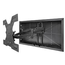 Strong™ VersaMount™ Dual-Arm In-Wall Articulating Mount â 49-90' Displays 
