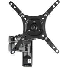 SunBrite™ Single Arm Articulating Mount for 13'-43' Small Displays (Black) 