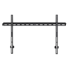 Master Mounts 4746F Ultra Slim Low Profile Fixed / Flat TV Wall Mount Fits  Up to 70 Holds up to 88 pounds VESA Patterns: 200x200, 300x300, 400x200,  400x400, 600x400 (Black) 