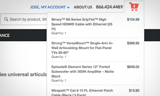 Faster Checkout