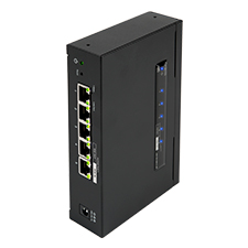 Araknis Networks® 110 Series Unmanaged+ Gigabit Compact Switch | 5 Side Ports 