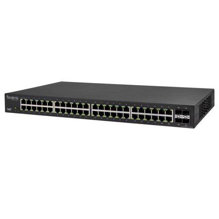 Araknis Networks 220 Series L2 Managed Gigabit Switch with Partial PoE+ | 48 + 4 Front Ports 