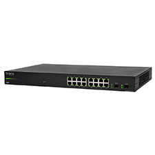 Araknis Networks® 310 Series L2 Managed Gigabit Switch | 16 + 2 Front Ports 