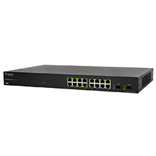 Araknis Networks® 310 Series L2 Managed Gigabit Switch with Full PoE+ | 16 + 2 Front Ports 