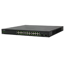 Araknis Networks® 310 Series L2 Managed Gigabit Switch with Full PoE+ | 24 + 2 Front Ports 