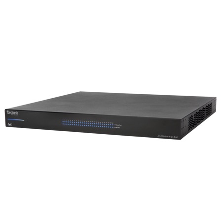 Araknis Networks® 320 Series L2 Managed Gigabit Switch with Full PoE+ and Rear Ports 