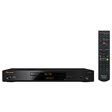 Pioneer® Elite 3D™-Compatible Streaming Blu-Ray Disc Player 