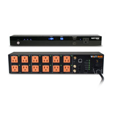 WattBox® 600 Series IP+ Controllable Power Conditioner with Auto Reboot and Faceplate Display - Kit 
