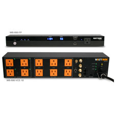 WattBox® Power Conditioner + Faceplate Display Kit | 10 Outlets 