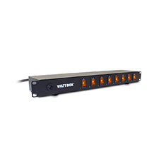 WattBox® Rack Mount Power Strip with 8 Individual Switches 