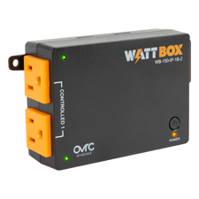 WattBox® 150 Series IP Power Controller (Ultra Compact) | 1 Controlled Bank, 2 Outlets 
