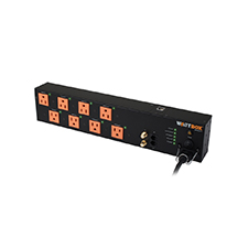 WattBox® 400 Series IP+ Controllable Power Conditioner with Auto Reboot - 8 Outlets (4 Controlled) 