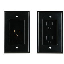 WattBox® PowerLink2™ with Duplex Wall Plates and 3 Ft Power Cord - Kit 