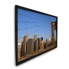 Dragonfly™ Fixed 16:9 AcoustiWeave™  Projection Screen 