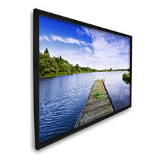 Dragonfly™ Fixed 16:9 High Contrast Projection Screen 