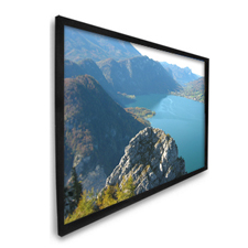Dragonfly™ Fixed 16:9 Matte White Projection Screen 