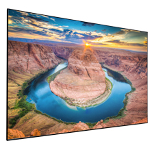 Dragonfly Thinline™ Fixed Ultra AcoustiWeave Projection Screen 