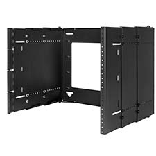 Strong™ Wall-Mount Adjustable-Depth Patch Panel Rack | 8U 