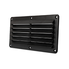 Cool Components™ Plastic Grill - 4x10 Opening (Black) 