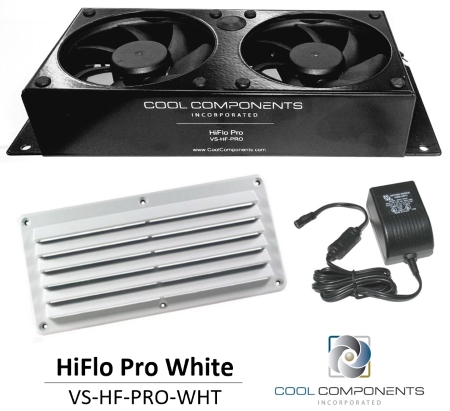 Cool Components™ HiFlo Pro 2-Fan Cooling 