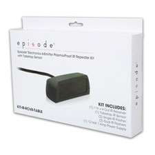 Episode® Plasma-Proof IR Repeater Kit with Tabletop Sensor and 6 Emitters 
