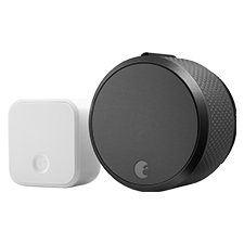 August® Smart Lock Pro + Connect Kit | Dark Grey 