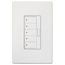 ClareVue 5-Scene Keypad White 