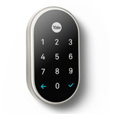 Nest x Yale Lock w/ Nest Connect - Satin Nickel 