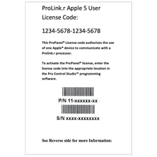 Pro Control® 5-User ProPanel Mobile License - PC-PROLINK-R-PLUS 