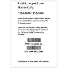 Pro Control® 5-User ProPanel Mobile License - PC-PROLINK-Z 
