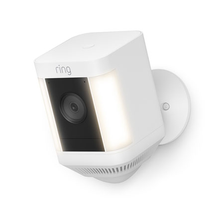 Ring Spotlight Cam Plus, Battery | White 