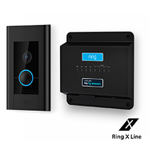 Ring Video Doorbell Elite X with Access Controller Pro Cellular 