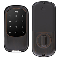 Yale® Touch Screen Z-Wave Deadbolt - Oil Rubbed Bronze 