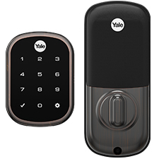 Yale Touch Screen Z-Wave Plus Deadbolt - Oil Rubbed Bronze 