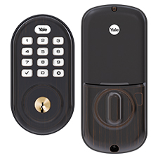 Yale Assure Lock® Push Button Deadbolt - Oil Rubbed Bronze 