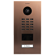 DoorBird™ D2101V IP Video Door Station, Salt Water Resistent | Bronze 