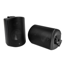Episode® All-Weather Series Surface Mount Speakers (Pair) - 4' | Black 