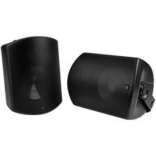 Episode® All-Weather Series Surface Mount Speakers (Pair) - 8' | Black 