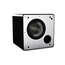 Episode® Ported Series 8' Powered Subwoofer with 110W Amplifier - Gloss Black 