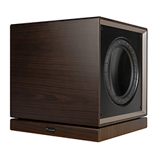 Episode® MEGA D-Series 12' Dual Sealed Subwoofer with Amplifier | Walnut 